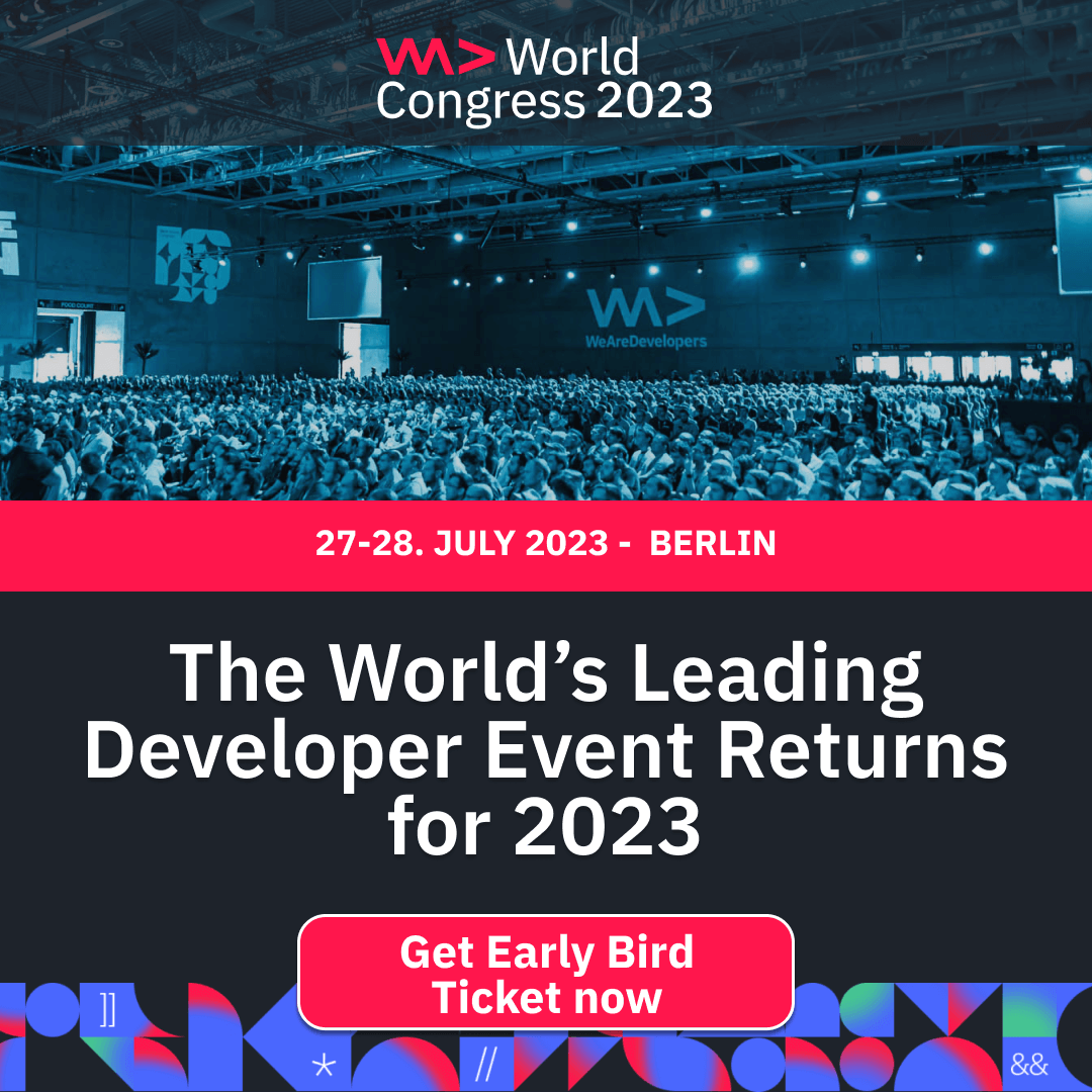 Looking Back at the WeAreDevelopers World Congress 2023