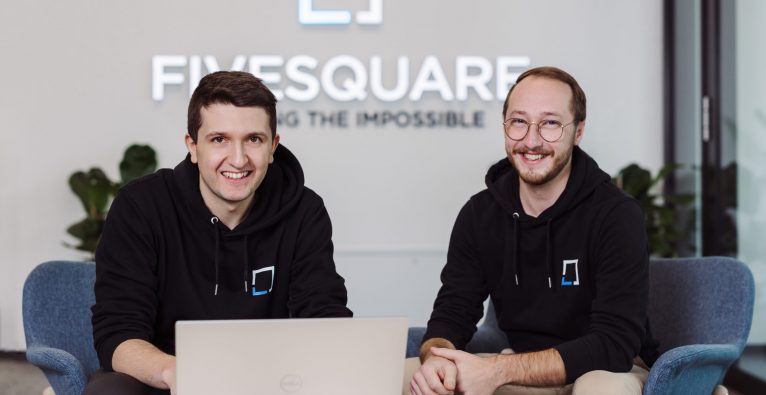 Die FiveSquare-Gründer Hans-Peter Pichler und Patrick Haidinger | (c) FiveSquare