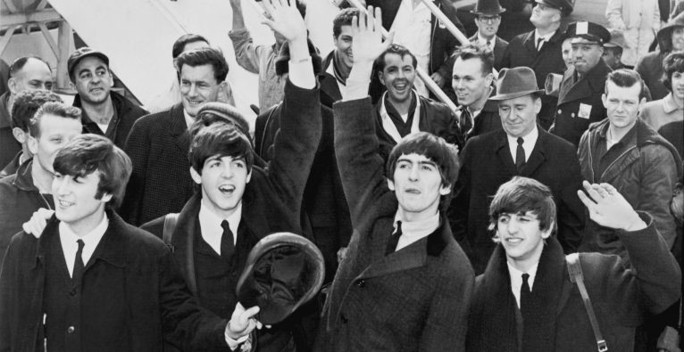 Paul McCartney und die Beatles 1963 in New York | (c) Library of Congress via Wikimedia Commons