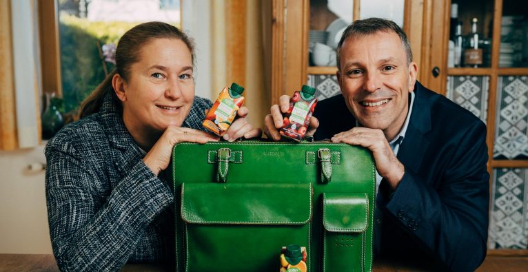 Das Green-Bag-Gründer-Duo Martina Giczy und Bernhard Gager | (c) Green-Bag