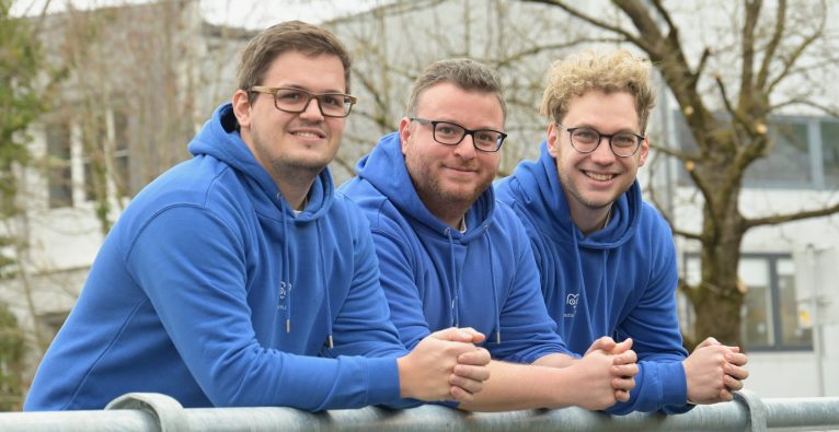 Die blankmile-Gründer (vlnr.) Dominik Reichinger, Andreas Holzapfel und Martin Schneglberger | (c) blankmile