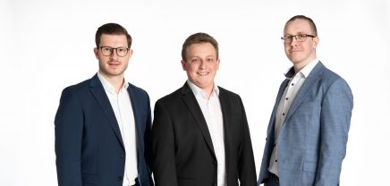 Das Danube Dynamics-Gründerteam: CEO Nico Teringl, CTO Philipp Knaack und COO Edwin Schweiger | (c) Danube Dynamics