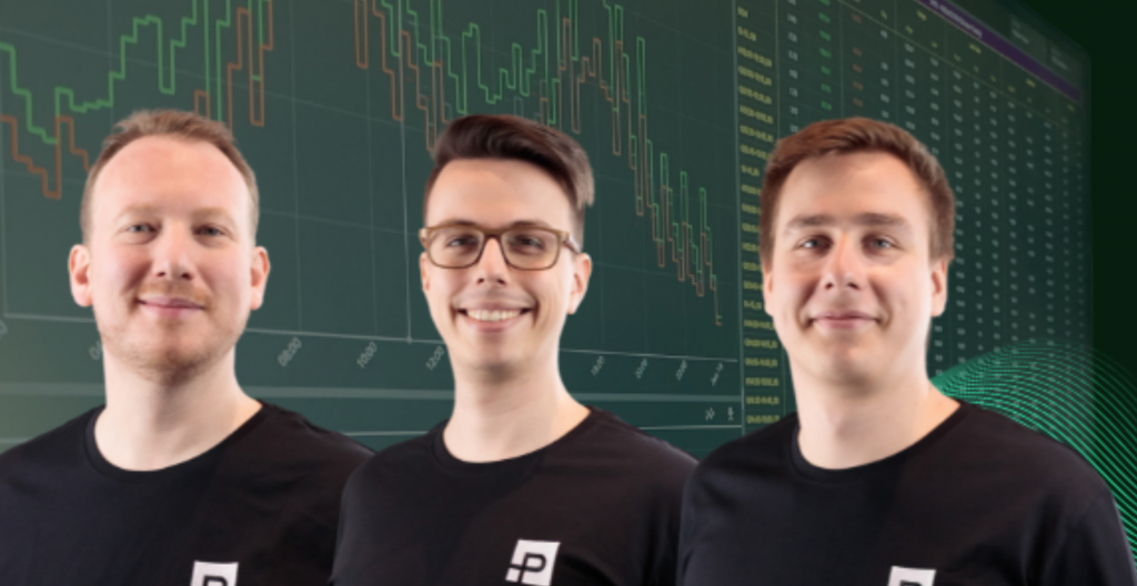 CEO Helmut Spindler, COO Maximilian Kiessler und Jakob Ahrer CTO (v.l.) (c) PowerBot