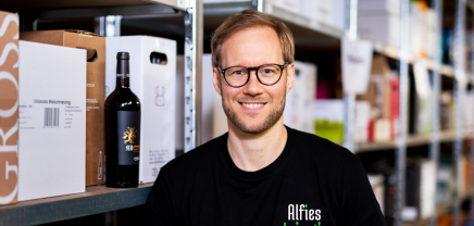Gunther Michl, Mitgründer und Geschäftsführer von Alfies in Österreic
