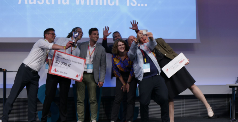 Cellectric gewinnt den Startup Worldcup Austria 2024 | (c) Luisa Schiffke