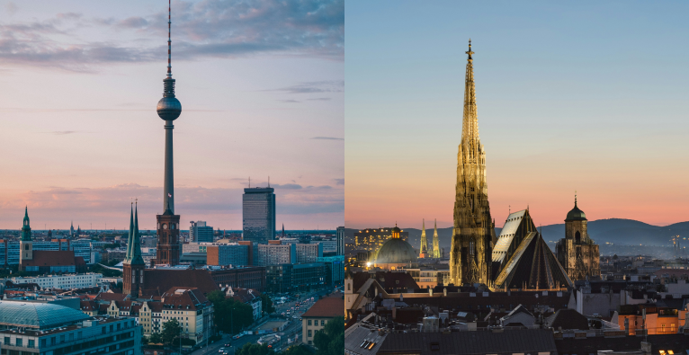 Berlin vs Wien - Deutschland vs Österreich - EY Startup Barometer - Finanzierung