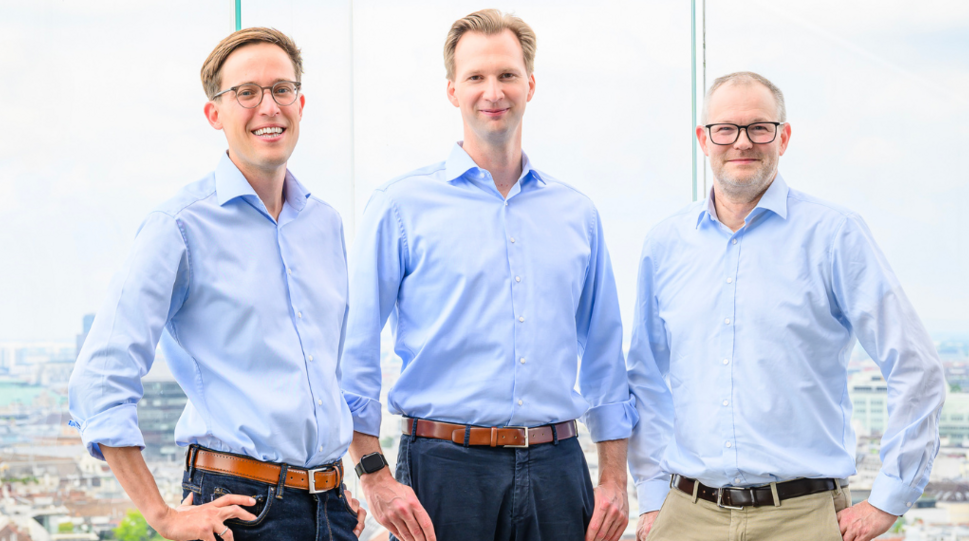 Die Aitiologic-Gründer (vlnr.): Andreas Posch, Stephan Beisken und Achim Plum | (c) Aitiologic