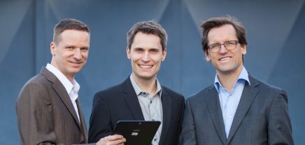 Das TeDaLoS-Management-Team Rudolf Stadler (CTO), Thomas Tritremmel (CEO) und Jan Röhl (CFO und R&D) | (c) TeDaLoS