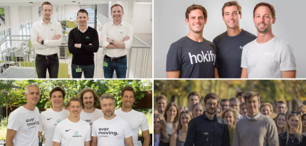 Exit im Jahr 2024: vlonru. die Teams von Single Use Support, hokify, Eversprots und New Fluence