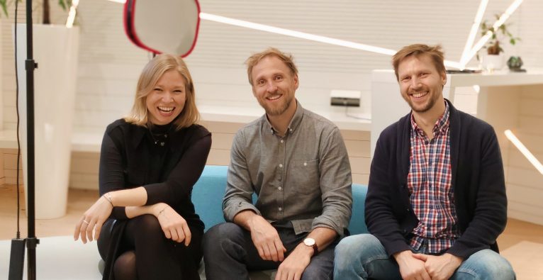 Das NOSI-Gründer:innen-Team (vlnr.) Klara Brandstätter, Patrik Aspermair und Johannes Bintinger | (c) NOSI