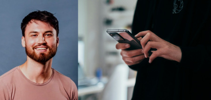 Der neue ContextSDK-CRO Zach Stadlin-Robbie | (c) ContextSDK / Hintergrund: (c) Jonas Leupe via Unsplash