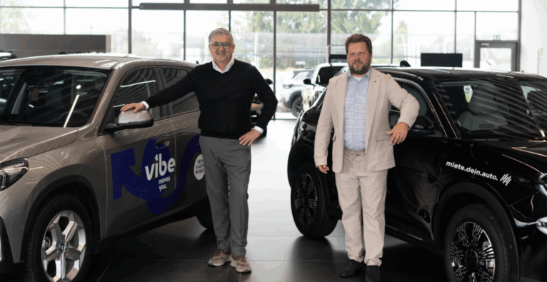 Martin Rada, Managing Director vibe moves you und Oliver Wieser, Vogl+Co-Geschäftsführer | (c) vibe