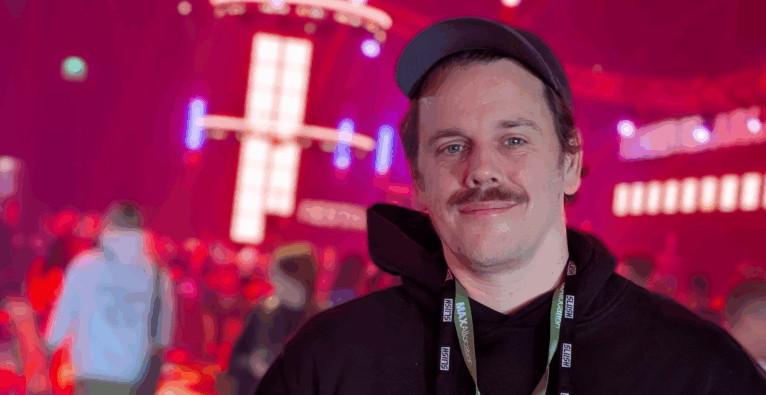 Andreas Klinger bei der Slush