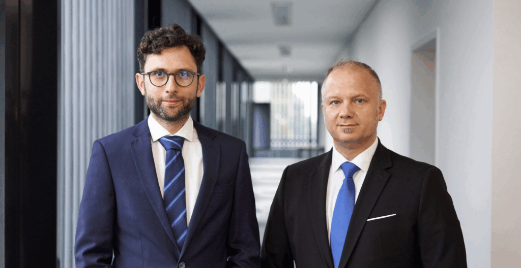 Jonas Finck und Philip Pauer, Vorstände der Reploid Group AG | (c) Reploid / Stefan Beiganz