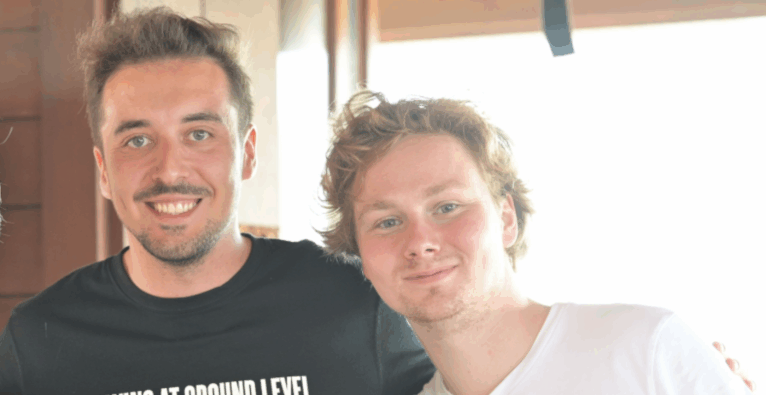 Swisspod-Gründer Denis Tudor (l.) mit Felix Porsche (r.) | (c) Swisspod