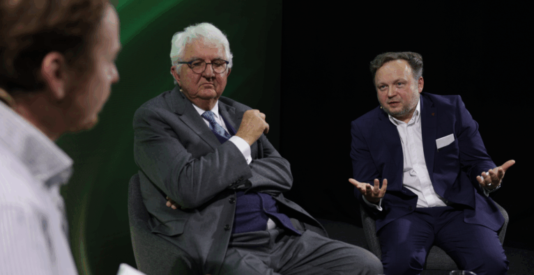 Robert Holzmann und Florian Wagner im brutkasten-Studio | (c) brutkasten / Dervisevic