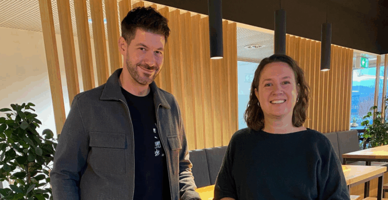 Clemens Zillner verantwortet bei tech2b den GreenTech-Bereich, Nina Gruber den MedTech-Bereich | (c) tech2b