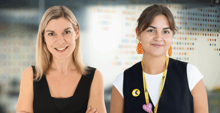 Julia Pfneißl-Mauritz und Sophia Niederhuber