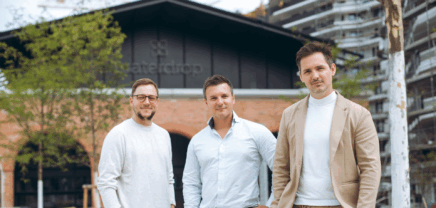 Die waterdrop-Gründer v.l.n.r: Christoph Hermann, Martin Murray, Henry Murray | (c) waterdrop