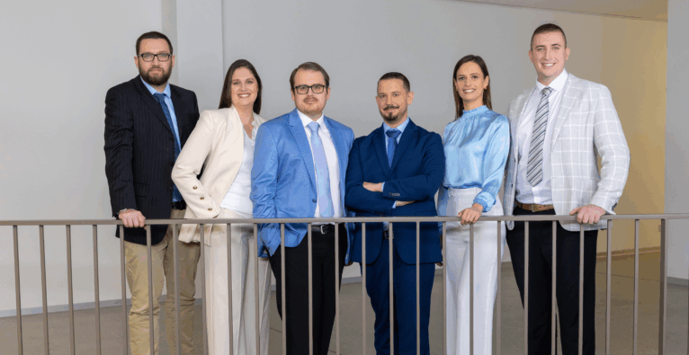 Das nagene-Kernteam mit CEO Natascha Mißbach (2.v.l.) | (c) nagene