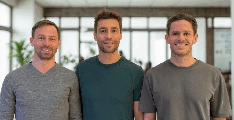 (vl.) Simon Tretter, Karl Edlbauer und Daniel Laiminger launchen zwei Jahre nach dem hokify-Exit ihr neues Startup one100 | (c) one100