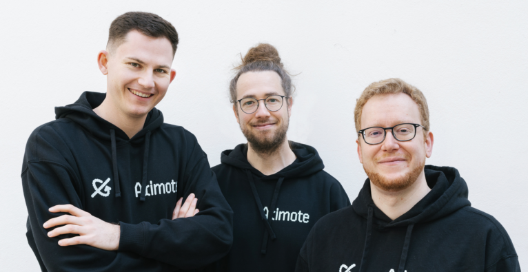 Die Aximote-Gründer vl.: Laurenz Hinterholzer, Philipp Hellmayr und David Schröder | (c) Aximote