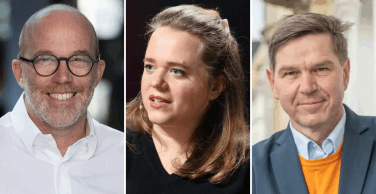 Oliver Holle, Lisa Fassl und Werner Wutscher | © Klaus Vyhnalek / brutkasten / Luiza Puiu