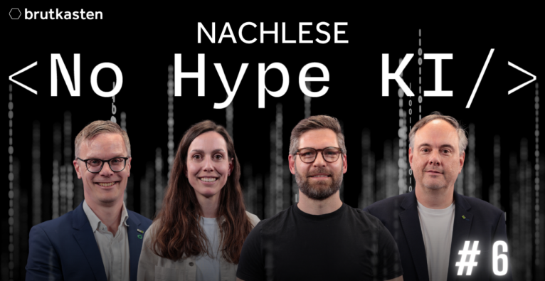 vl. Moritz Mitterer (ITSV), Kathrin Freihofner (straion), Christian Casari (ONTEC AI) und Hannes Kaufmann (KEBA) | (c) brutkasten