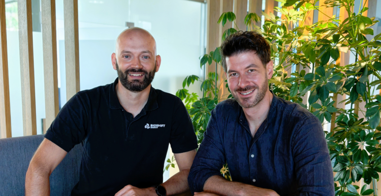 BioShift-Co-Founder Julian Mayr und Clemens Zillner von tech2b | Foto beigestellt