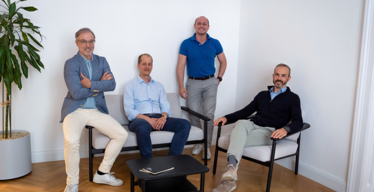Die Trinsik-Partner (vl.): Marcel Grosskopff, Georg Frick, Manuel Hörl und Lukas Meusburger | (c) Trinsik