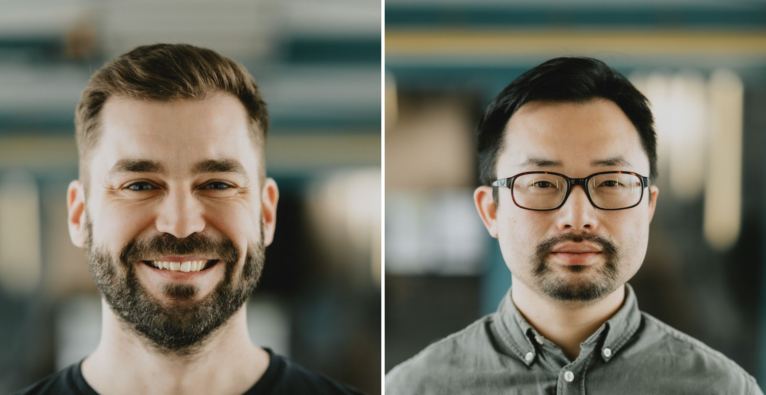 Die Celantur-Gründer Alexander Petkov (CEO) und Boyang Xia (CTO) | (c) Celantur