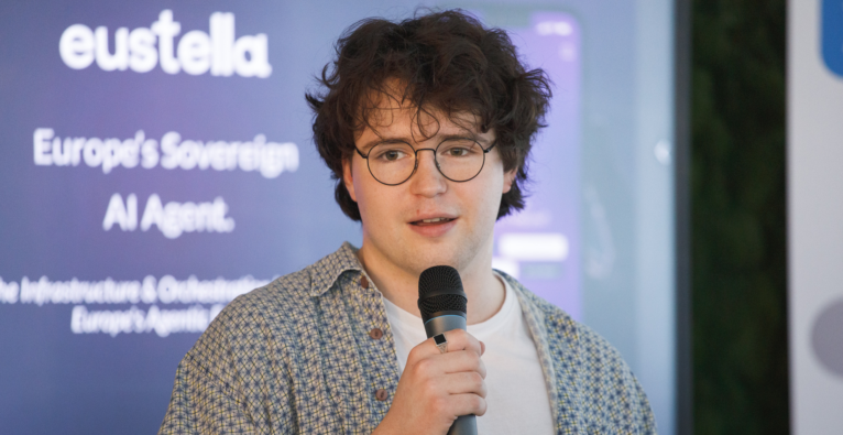 Eustella-CEO Matteo Rosoli | (c) AI Factory Austria AI:AT/Arman Rastegar