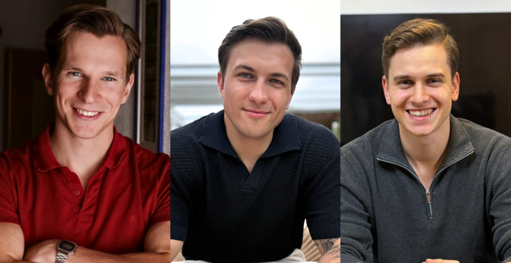 Die Dæly-Gründer v.l.: Paul Truffner, Florian Ritter und Alexander Walliser | (c) Dæly