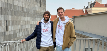 Die Propcorn-Gründer Niki Stadler und Benjamin Buchta | (c) Propcorn