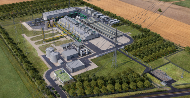Rendering der Anlage in Bruck an der Leitha | (c) OMV Aktiengesellschaft