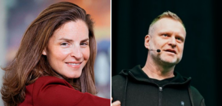 Nathalie Picquot und Marcin Pakulnicki | (c) Twitter / LinkedIn