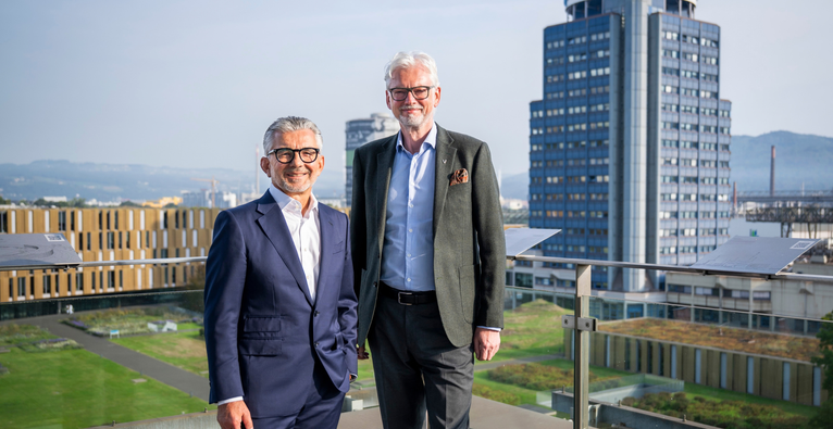 Herbert Eibensteiner, CEO voestalpine AG, und Michael Strugl, CEO Verbund AG | (c) voestalpine/Michael Jurtin